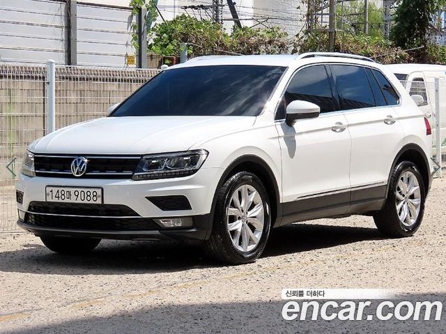Volkswagen Tiguan из Кореи Encar