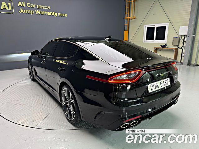 Kia Stinger из Кореи Encar