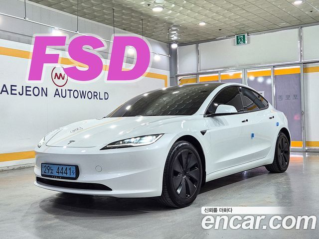Tesla Model 3 из Кореи Encar