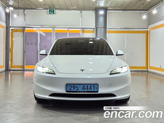 Tesla Model 3 из Кореи Encar