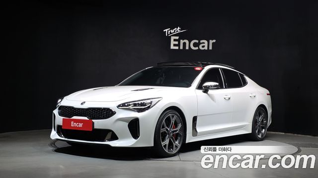 Kia Stinger из Кореи Encar