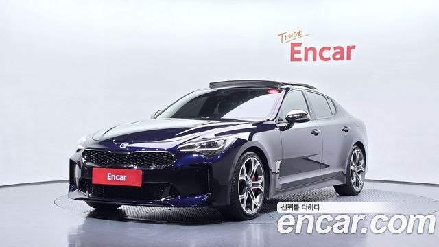 Kia Stinger из Кореи Encar