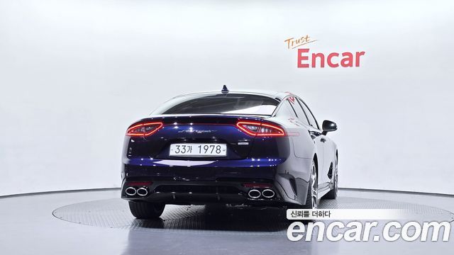 Kia Stinger из Кореи Encar