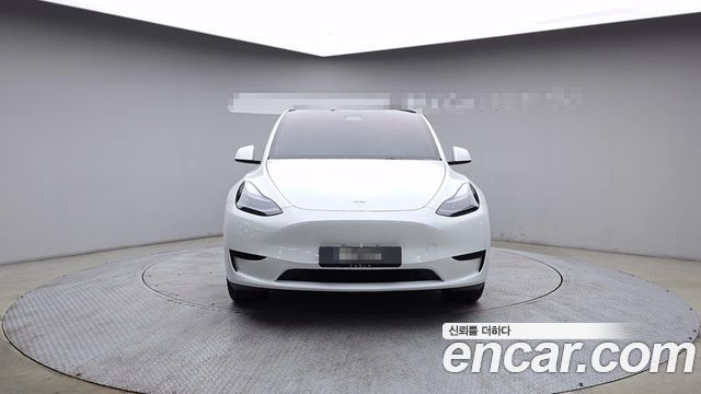 Tesla Model Y из Кореи Encar