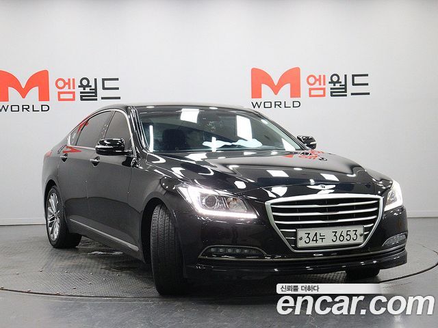 Hyundai Genesis из Кореи Encar
