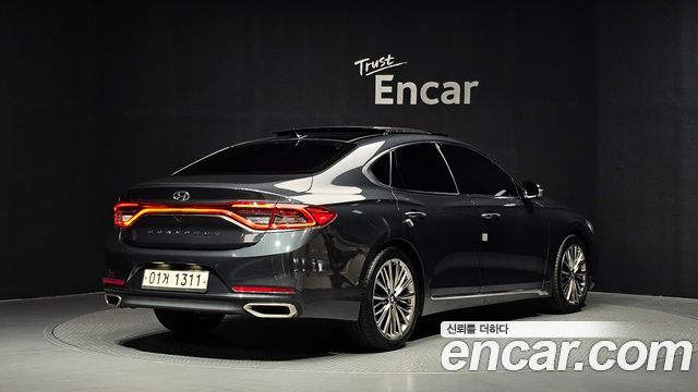 Hyundai Grandeur из Кореи Encar