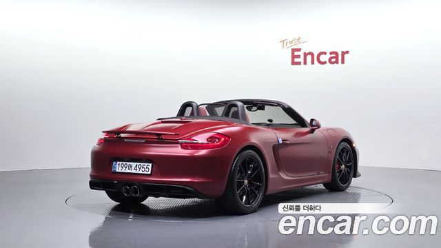 Porsche Boxster из Кореи Encar