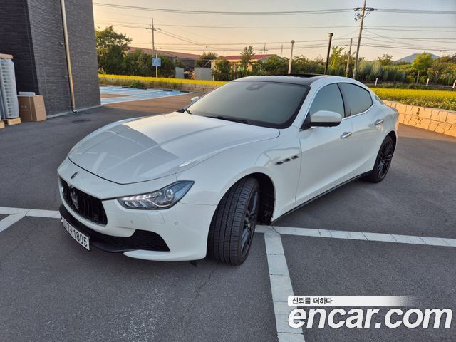 Maserati Ghibli из Кореи Encar
