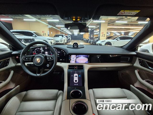 Porsche Taycan из Кореи Encar