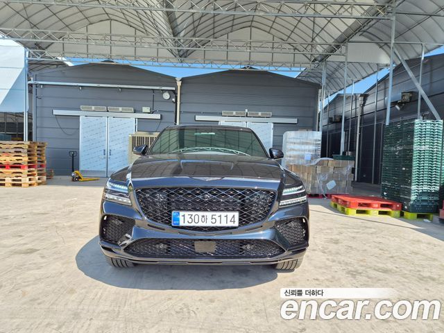 Genesis GV80 2.5T Gasoline AWD Black — пробег 3 000 км — фото 1 из 5