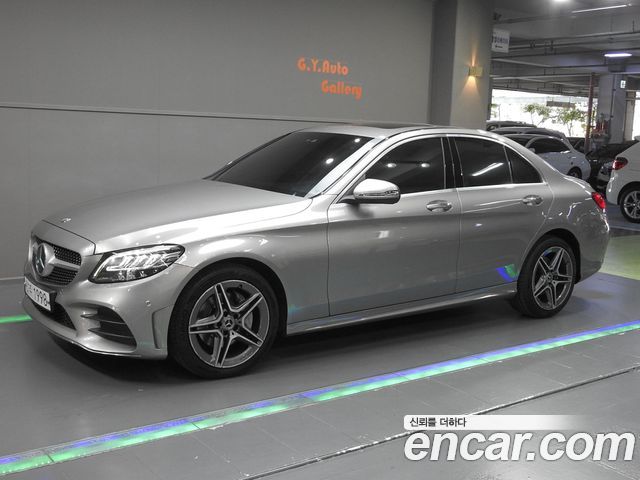 Mercedes-Benz C-Class C220 d 4MATIC AMG Line — пробег 84 174 км — фото 1 из 5