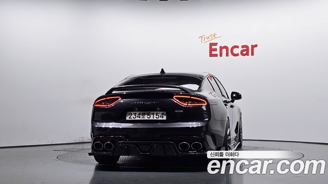 Kia Stinger из Кореи Encar