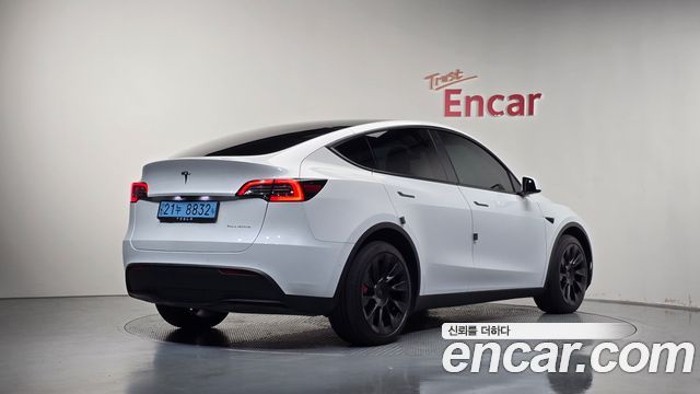 Tesla Model Y из Кореи Encar