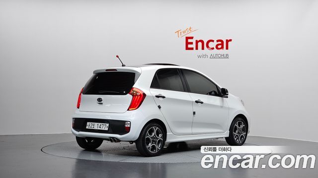 Kia morning из Кореи Encar