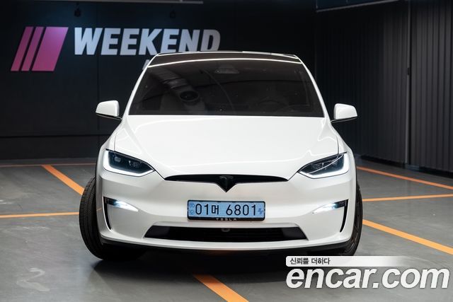 Tesla Model X AWD — пробег 2 830 км — фото 1 из 5