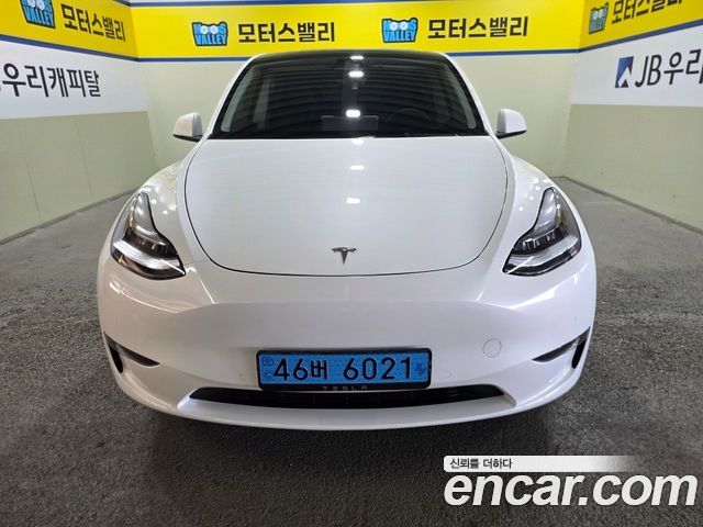 Tesla Model Y из Кореи Encar