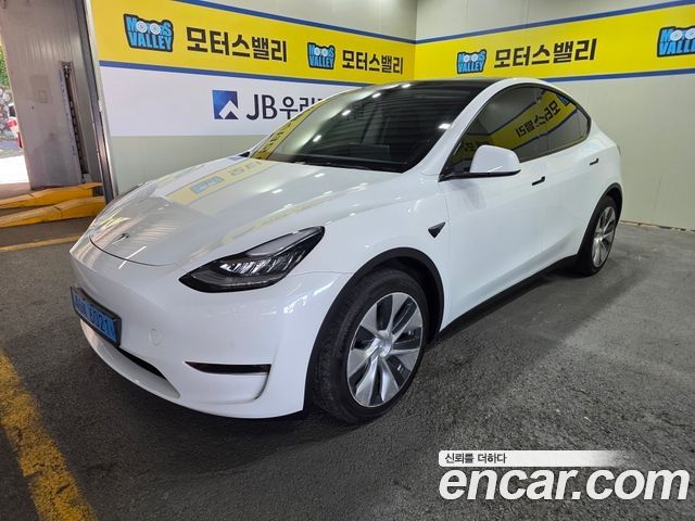 Tesla Model Y из Кореи Encar