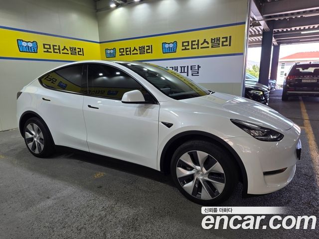 Tesla Model Y из Кореи Encar
