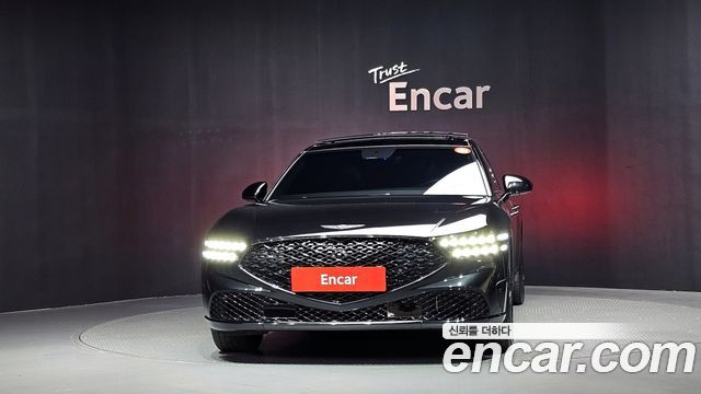 Genesis G90 Gasoline 3.5 Turbo e-S/C AWD Black — пробег 23 520 км — фото 3 из 5