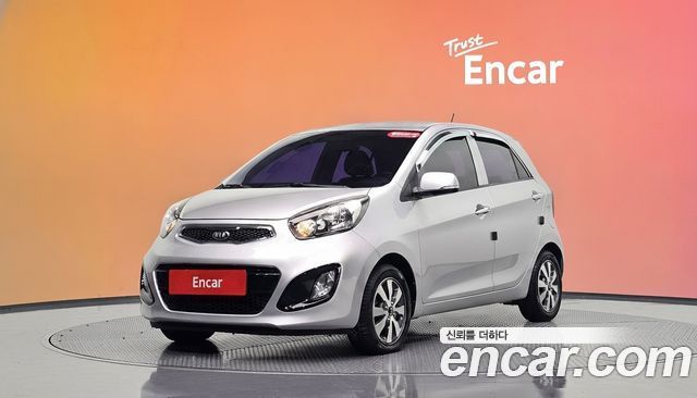 Kia morning Deluxe Trendy — пробег 118 063 км — фото 1 из 5