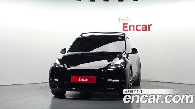 Tesla Model Y из Кореи Encar