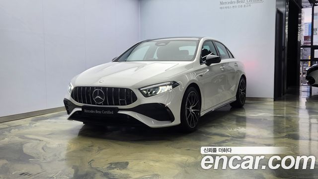 Mercedes-Benz A-Class AMG A35 S AMG 4MATIC Sedan — пробег 100 км — фото 1 из 5