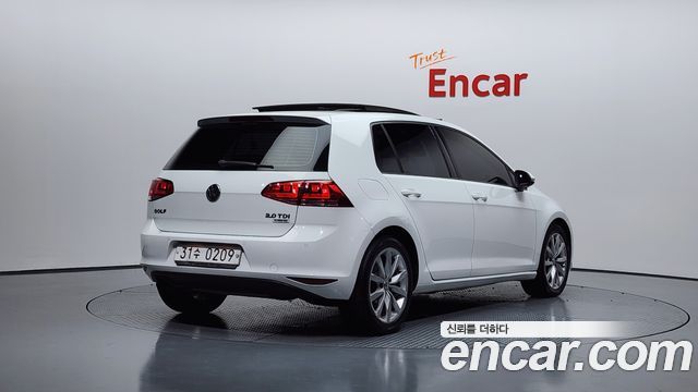 Volkswagen Golf из Кореи Encar