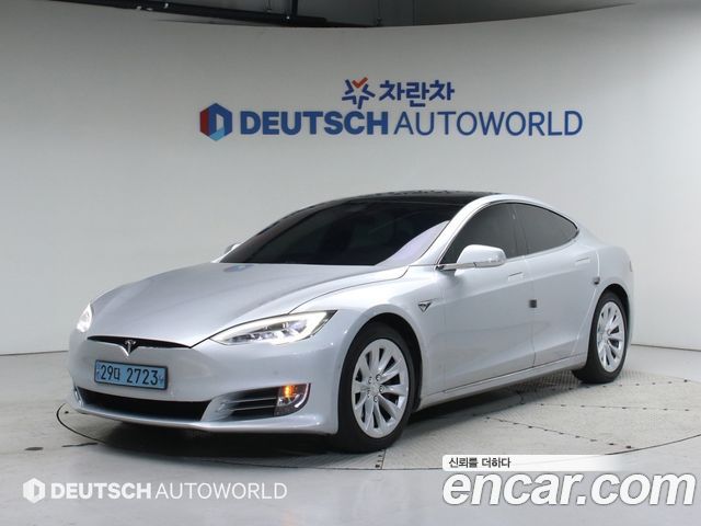 Tesla Model S из Кореи Encar
