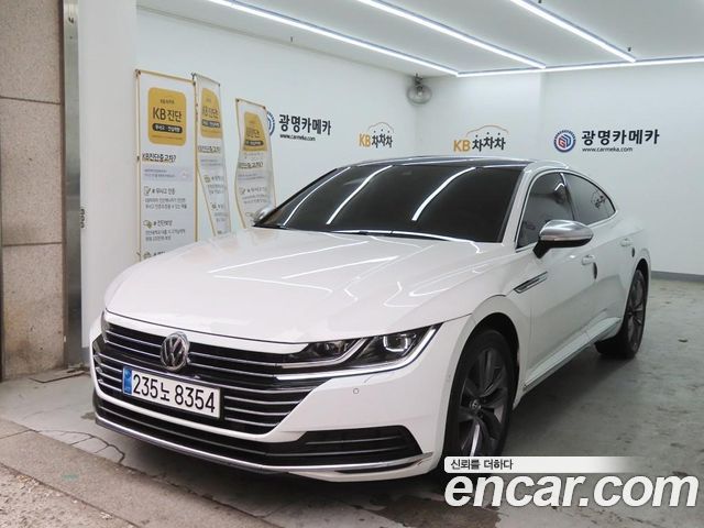 Volkswagen Arteon из Кореи Encar