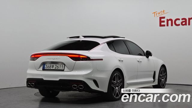 Kia Stinger из Кореи Encar