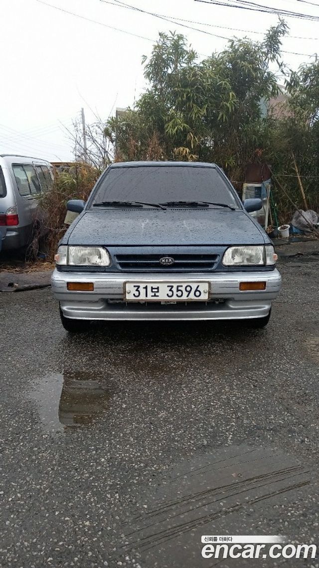 Kia pride из Кореи Encar