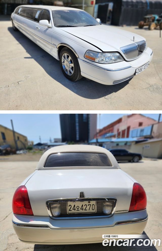 Lincoln Town Car из Кореи Encar