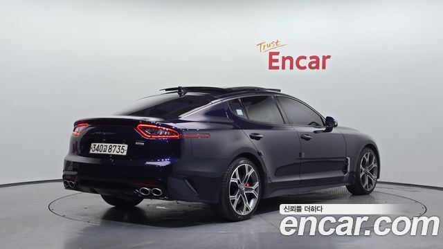Kia Stinger из Кореи Encar