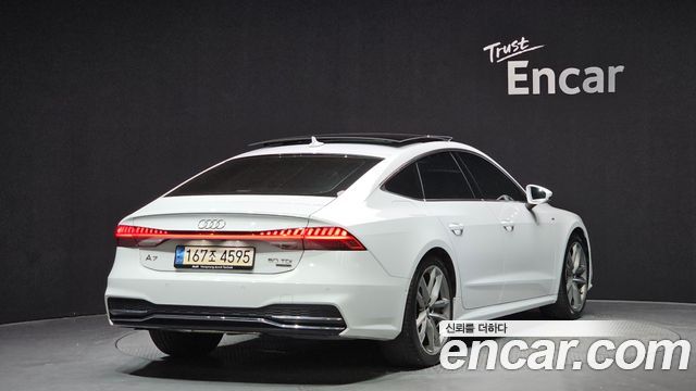 Audi A7 50 TDI Quattrp Premium — пробег 99 404 км — фото 2 из 5