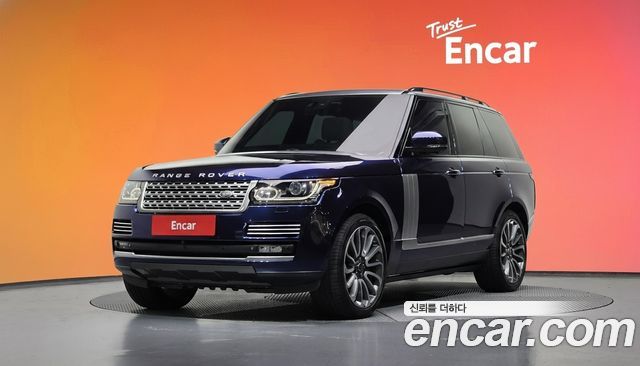 Land Rover Range Rover из Кореи Encar