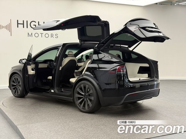 Tesla Model X из Кореи Encar