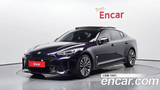 Kia Stinger из Кореи Encar