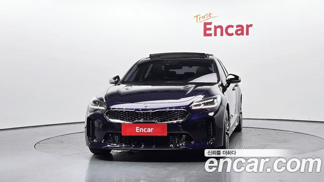 Kia Stinger из Кореи Encar
