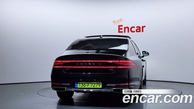 Genesis G90 Gasoline 3.5 Turbo e-S/C AWD LWB — пробег 62 440 км — фото 4 из 5