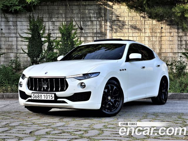 Maserati Levante из Кореи Encar