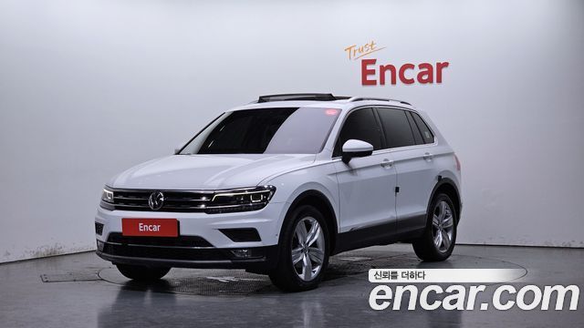 Volkswagen Tiguan из Кореи Encar