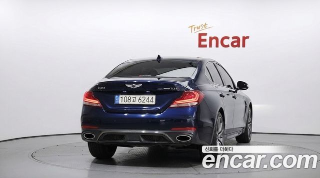 Genesis G70 из Кореи Encar