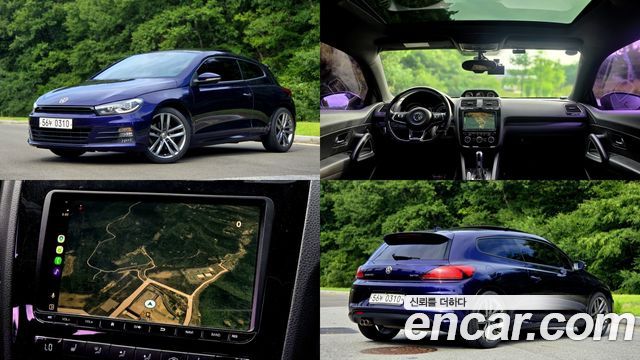 Volkswagen Scirocco из Кореи Encar