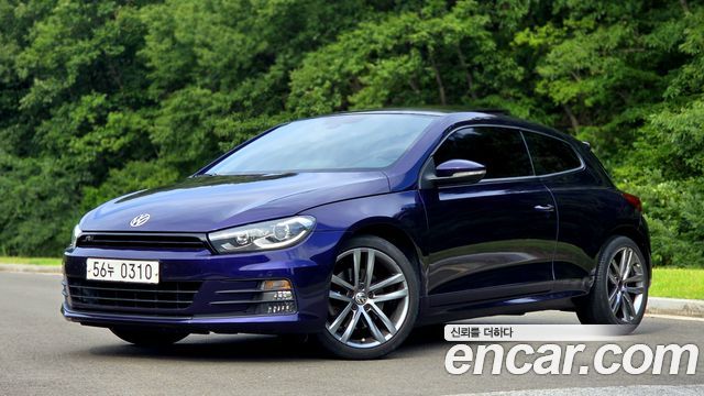 Volkswagen Scirocco из Кореи Encar