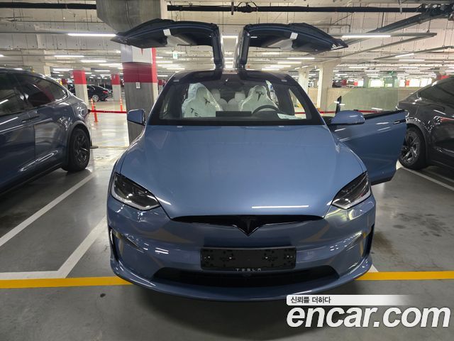 Tesla Model X из Кореи Encar