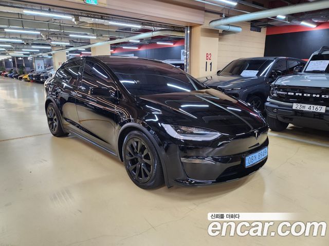 Tesla Model X из Кореи Encar