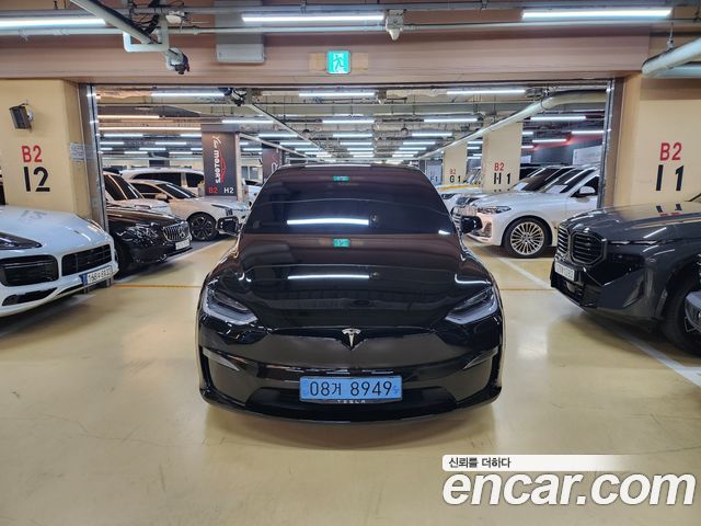 Tesla Model X из Кореи Encar