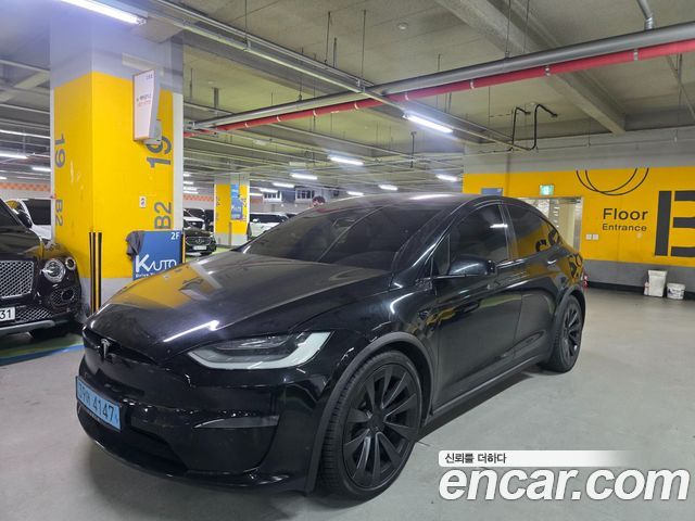 Tesla Model X из Кореи Encar