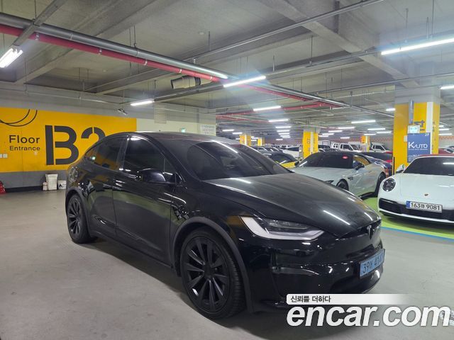 Tesla Model X из Кореи Encar