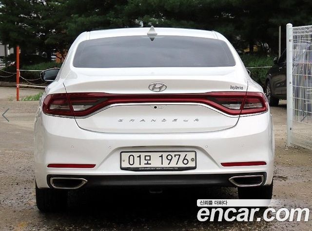 Hyundai Grandeur из Кореи Encar